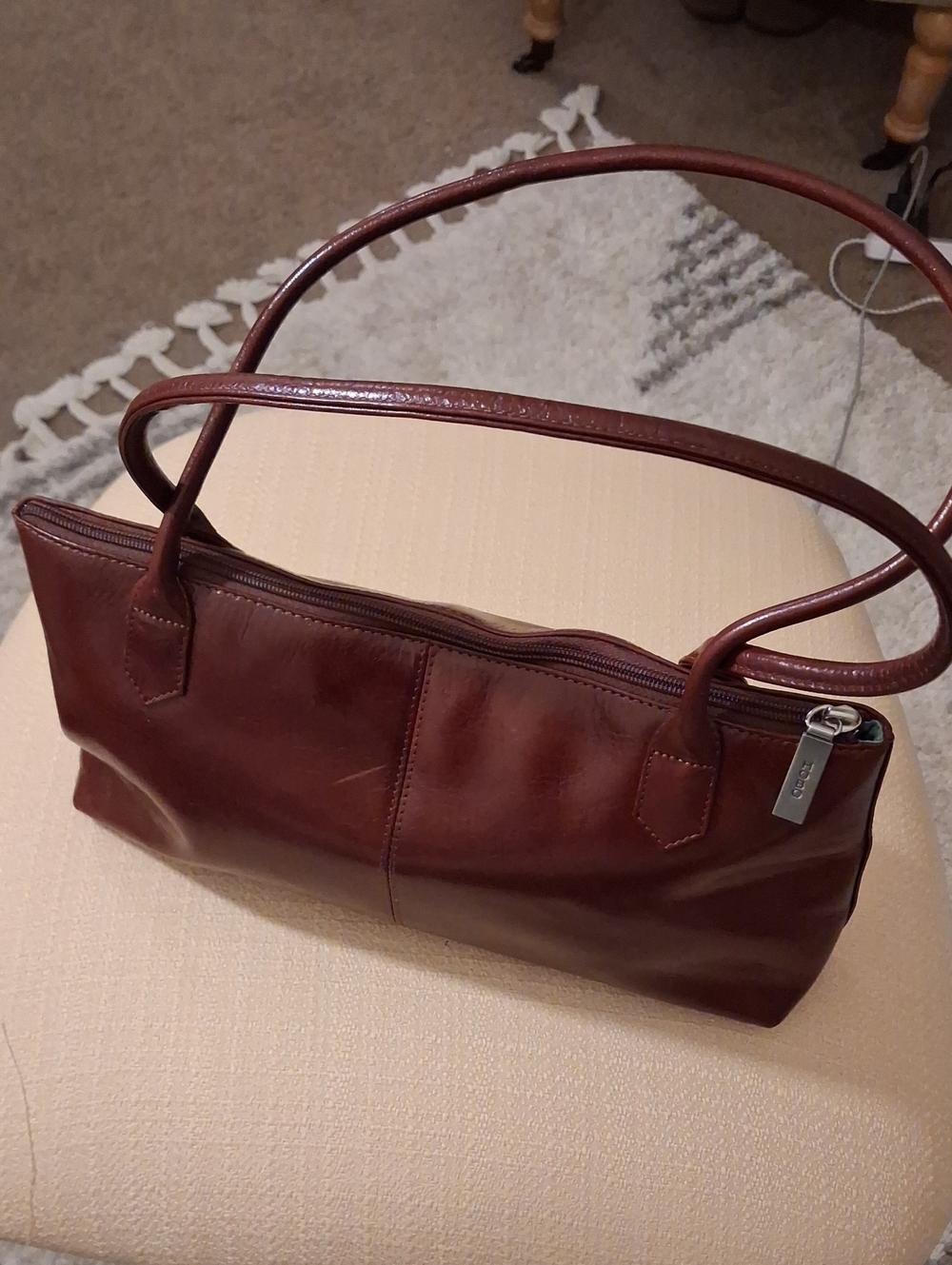 Hobo International NWOT Classic Brown Leather Shoulder Bag - Picture 3 of 16